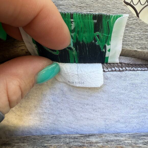 Vintage 90s Tribal Animal Art Giraffe Zoo Short Sleeve T-shirt Gray Brown XL? - Picture 6 of 9